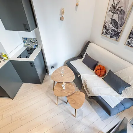 Smartbnb - Moderne Studio - Zone Pietonne - Clim Nice